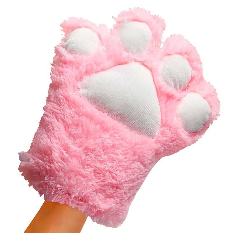 Beelittle Cat Cosplay Costume Kitten Ears Tail Collar Paws Cat Cosplay Collection 5 Pack (Pink) - Image 2